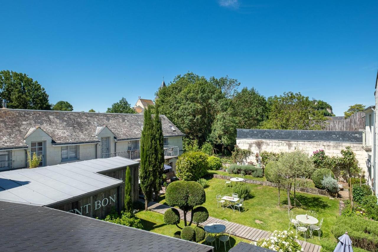 La Marine De Loire Hotel & Spa Montsoreau Exterior foto