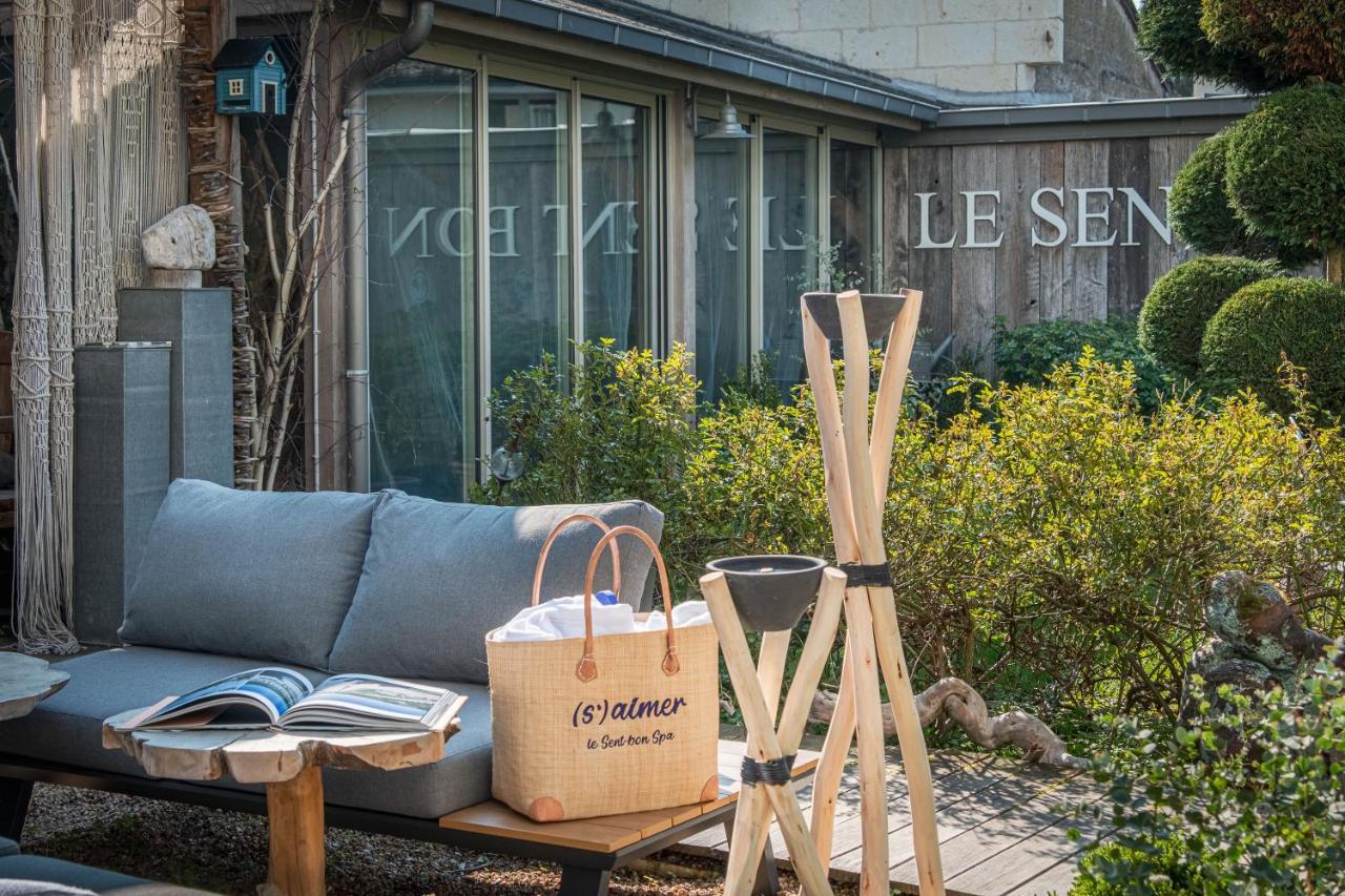 La Marine De Loire Hotel & Spa Montsoreau Exterior foto